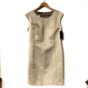 Lafayette 148 New York Silver Dress